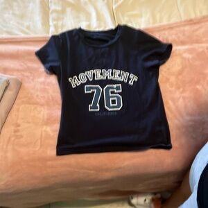 Movement Black Graphic Tee